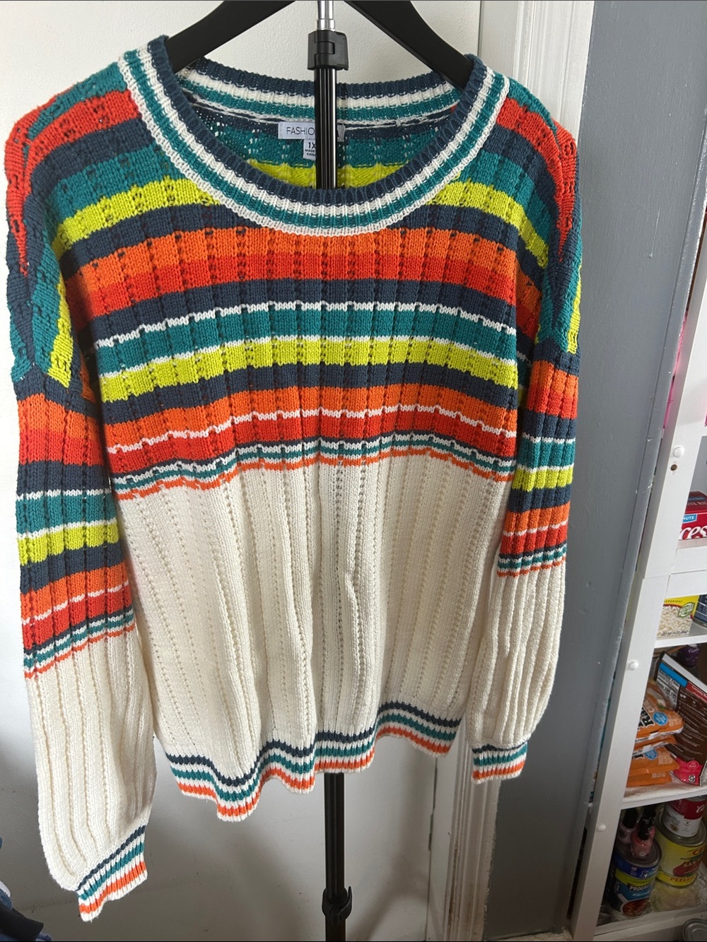 Fashion Nova Striped Sweater